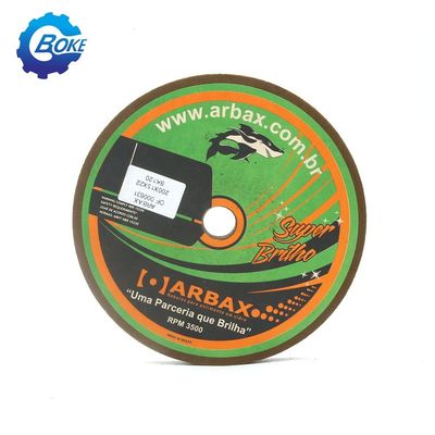 150mm 200mm ब्राजील BK ARBAX फ्लैट पॉलिशिंग व्हील ग्लास प्रसंस्करण उपकरण