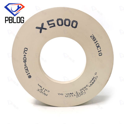 X5000 5.9 इंच कम गति 1700rpm कांच मशीन चमकाने पहिया