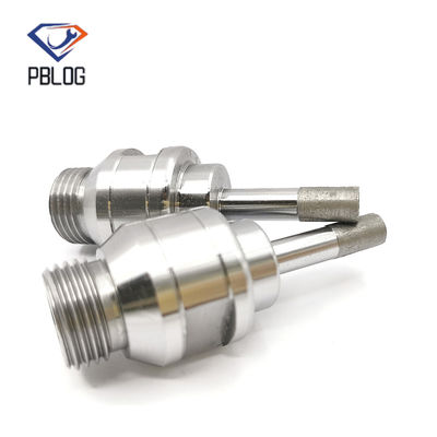 ग्लास छेद देखा थ्रेडेड ठोस sintered हीरा बिट्स का निर्माण