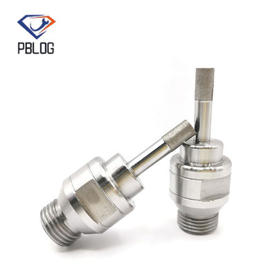 ग्लास छेद देखा थ्रेडेड ठोस sintered हीरा बिट्स का निर्माण