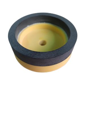 कप व्हील प्लास्टिक प्लेटफ़ॉर्म राल पीस पहिया 130mm 240# पतला ग्लास पीस मानक डबल एज मशीन