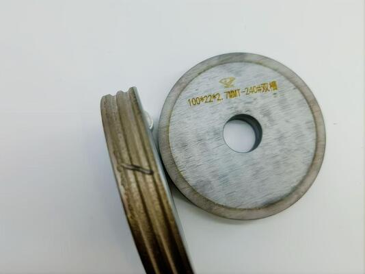 Gray Diamond Grinding Wheel crafted to meet Glass Grinding standards offering uniform grit distribution and long lasting