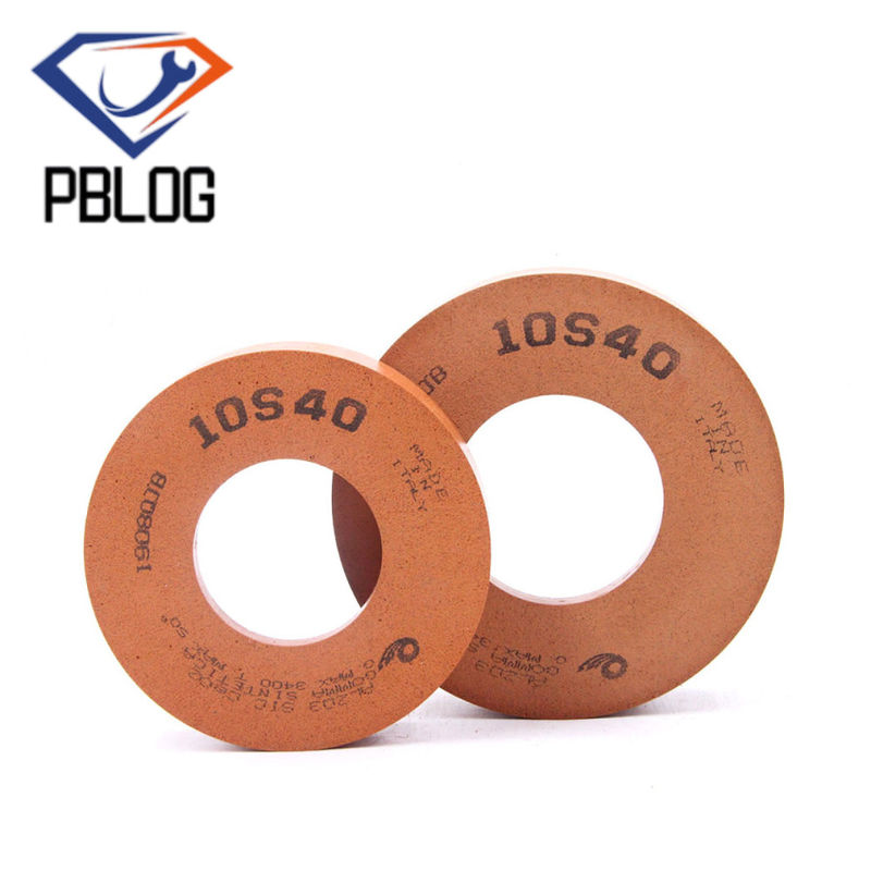 ग्लास सिरेमिक स्लेट एज प्रोसेसिंग टूल्स रबर पॉलिशिंग व्हील रेड ग्रिट के साथ 40-80